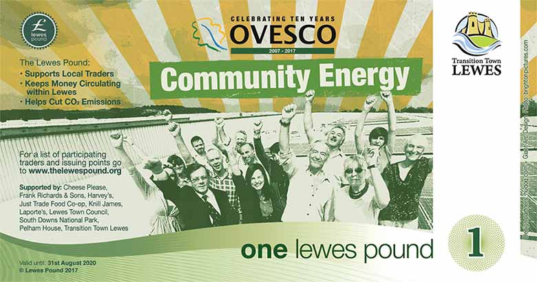 Ovesco Lewes Pound 10th Anniversary issue image