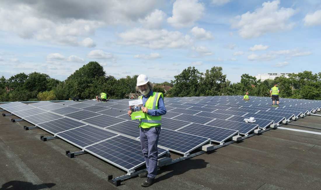 Burgess Hill Academy Solar Panels OVESCO Community Energy image