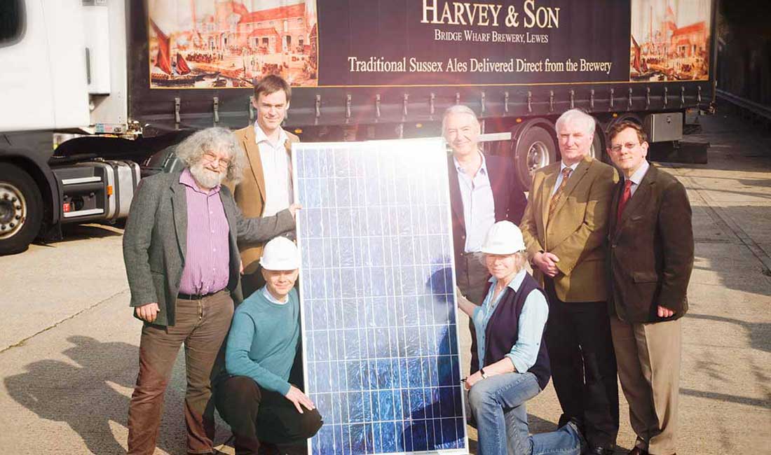 Harveys Brewery Farm Solar Panels OVESCO Community Energy image