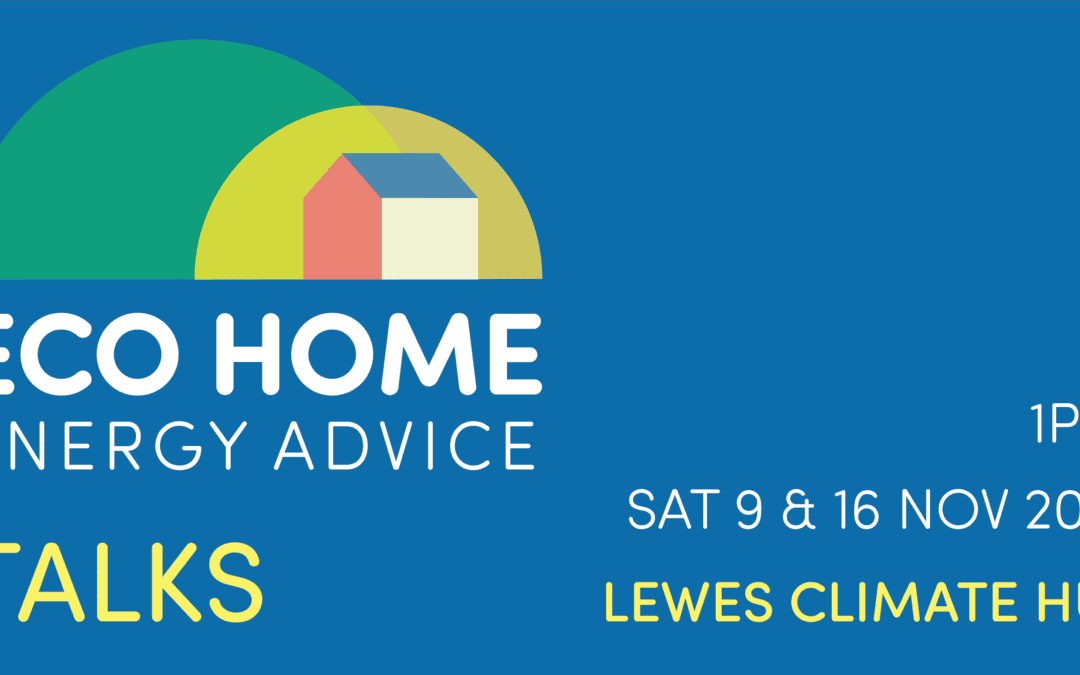 Eco Home Energy Talks at the Lewes Climate Hub